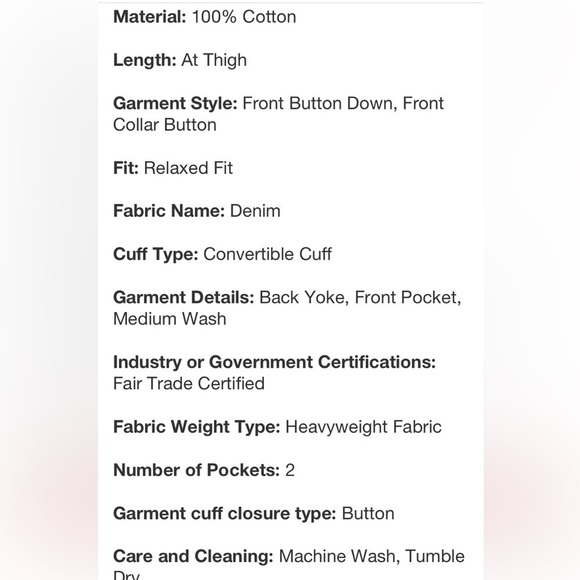 Women's Denim Shacket - Universal
Thread™ Clay Pink new - Picture 9 of 9